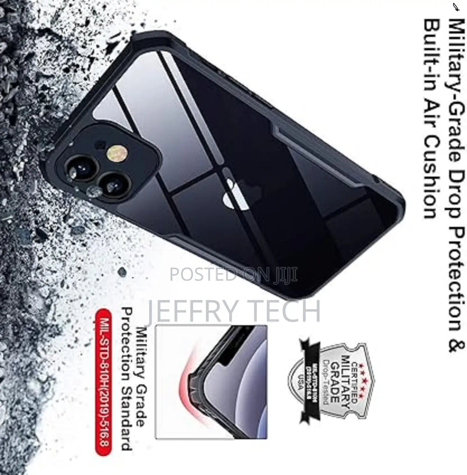 Xundd Back Cover Case for iPhone 11 (Armor | Clear