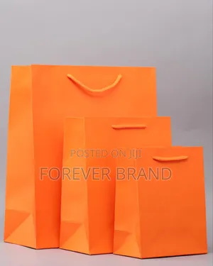 Orange Gift Bags