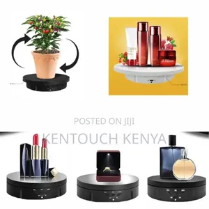 3 in 1 360 Degree Electric Turntable With Remote Control