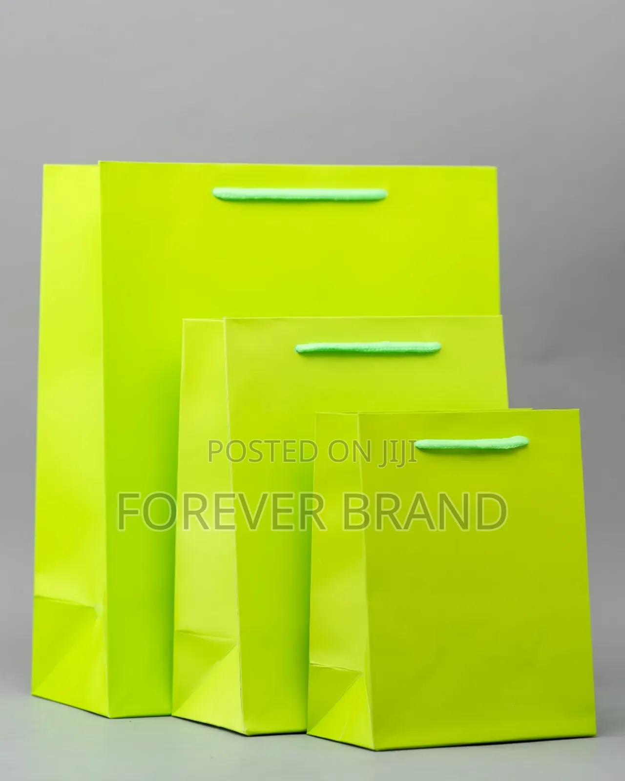 Lime Green Giftbags
