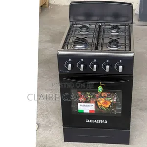 Globalstar Full Gas Standing Cooker -Black