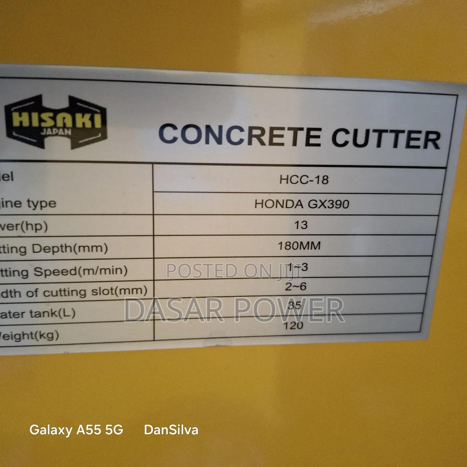 18inch Concrete Cutter
