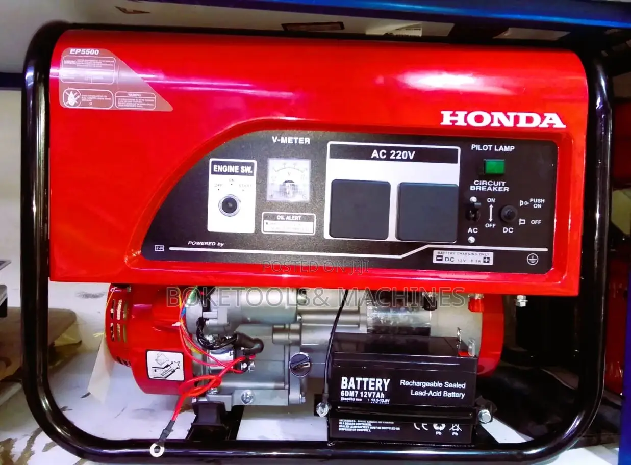 Honda 5kva Petrol Generator Keystart
