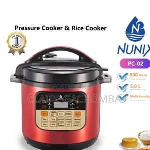 Nunix PC-02 Electric Pressure Cooker Restocked