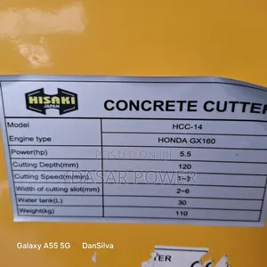 14inch Concrete Cutter Machine.