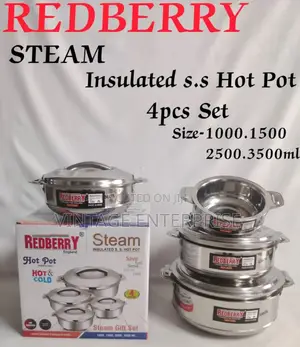 4pcs Red Berry Hotpots
