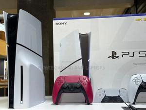 Playstation 5 Slim With 2 Controller Used. - thumbnail 2