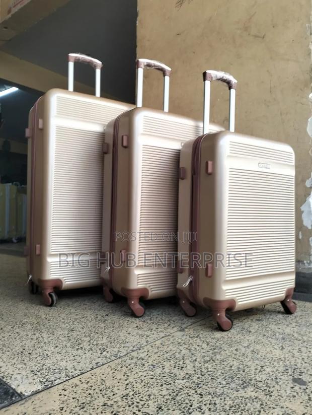 *3 in 1 Luxurious Fibre Suitcase*3pc Set
