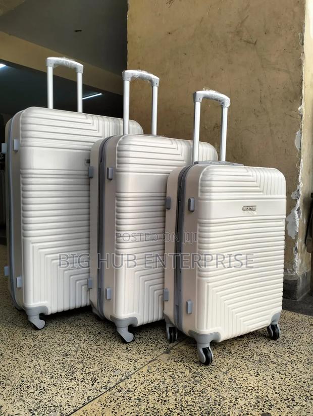 *3 in 1 Luxurious Fibre Suitcase*3pc Set - thumbnail 2