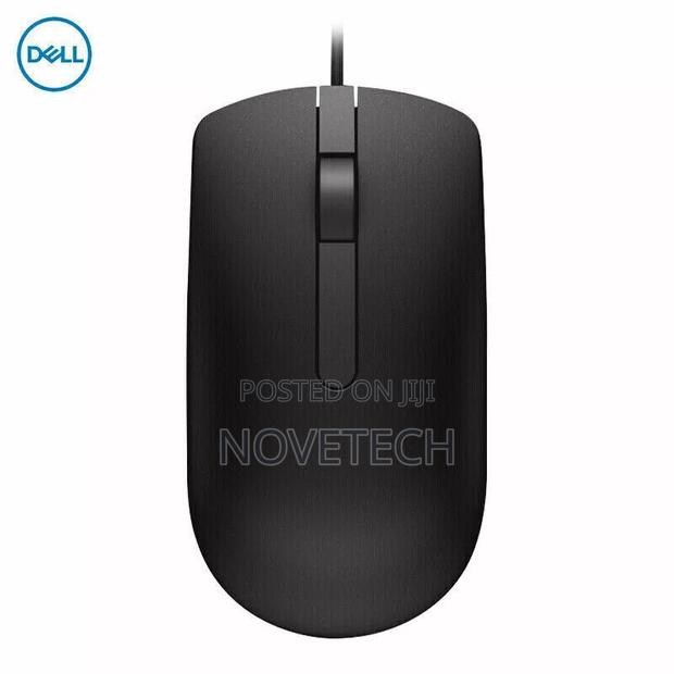 Dell Mouse MS116 Optical Corded USB Mouse PC Wired MICE - main view