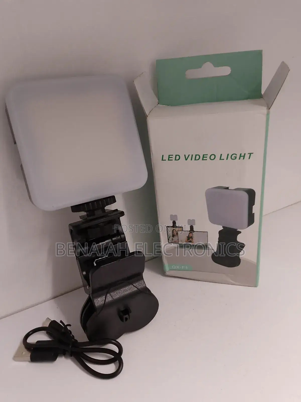 Led Video Light (Rechargeable)