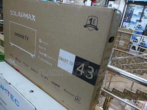 Solarmax 43" Smart Android Frameless Tv - thumbnail 3