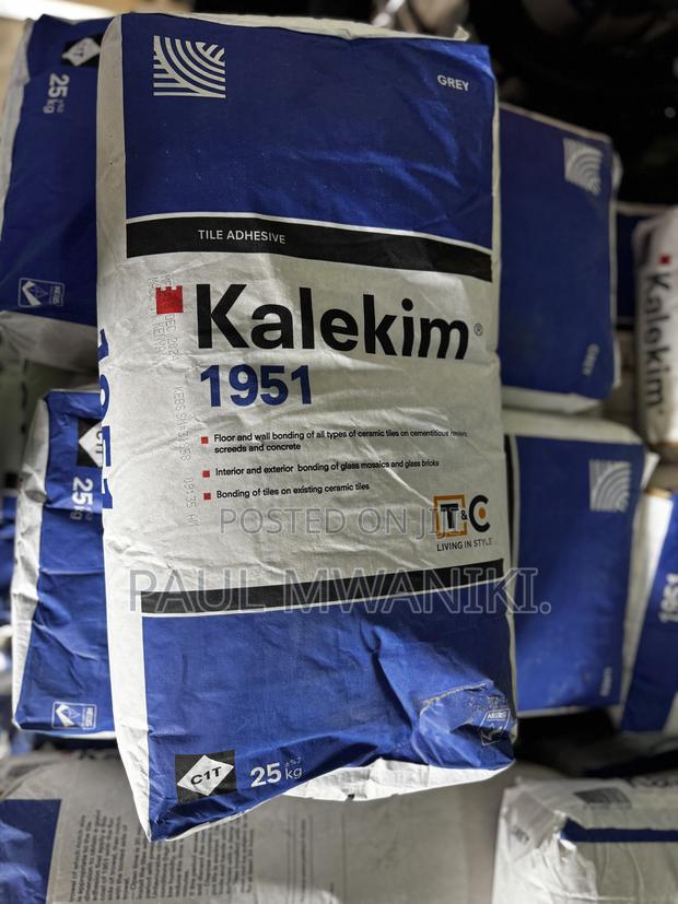 Kalekim 1951 -tile Adhesive. - thumbnail 3