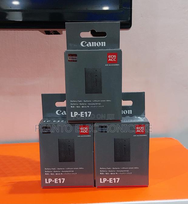 Original Canon Lp-E17 Oem Lithium-Ion Battery Pack - thumbnail 2