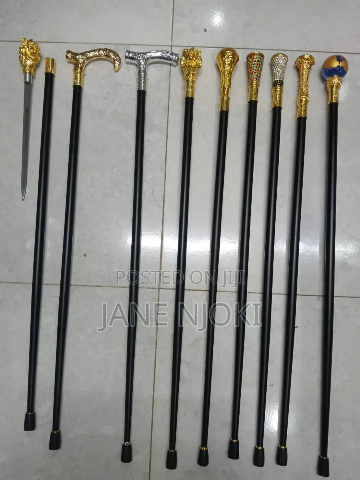Walking Metallic Sticks