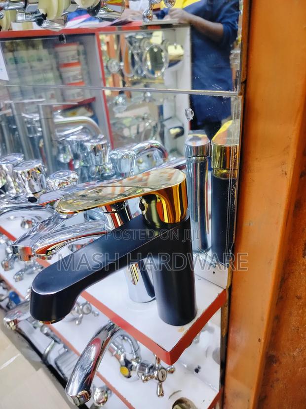 Black Gold Basin Mixer - thumbnail 3