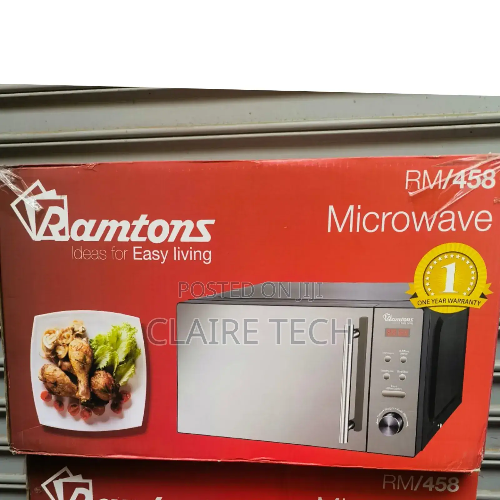Ramtons RM/458 - Digital Glass Microwave, 700W - 20L