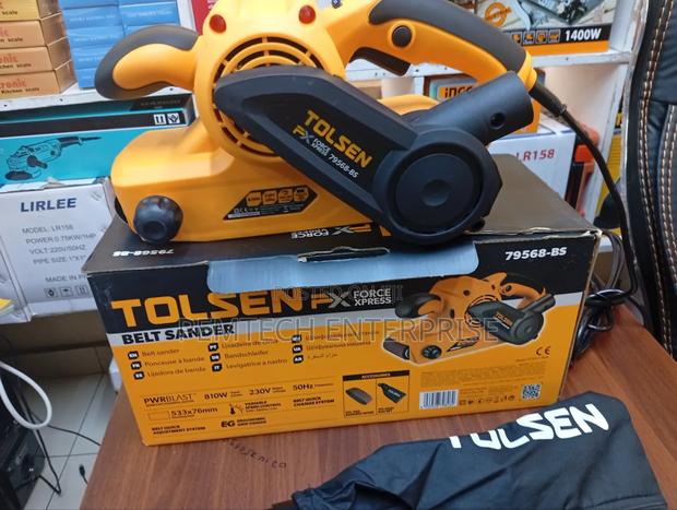Belt Sander Variable Speed W/ Dust Bag (810w) Fx Series - thumbnail 2