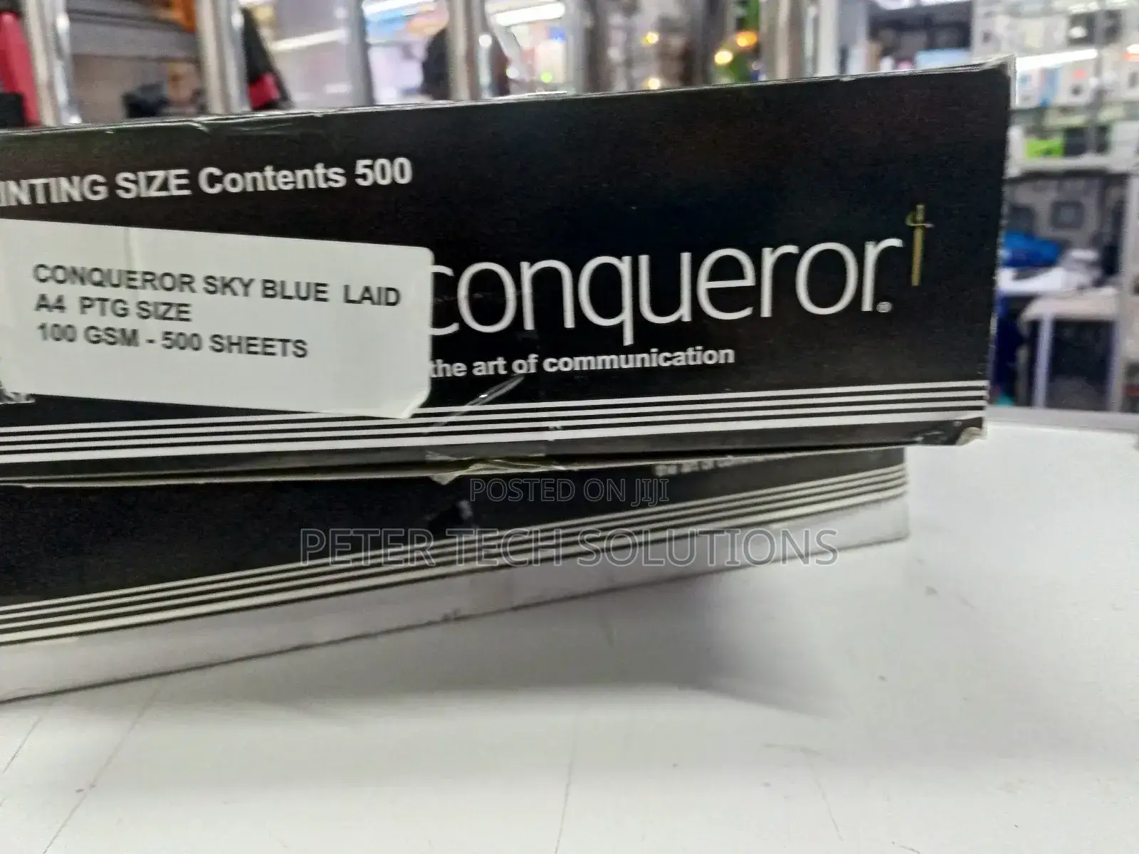 Conqueror Photocopy Paper 100G
Kes 6499