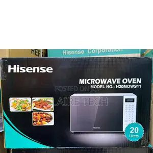 Hisense White Digital Microwave Restocked