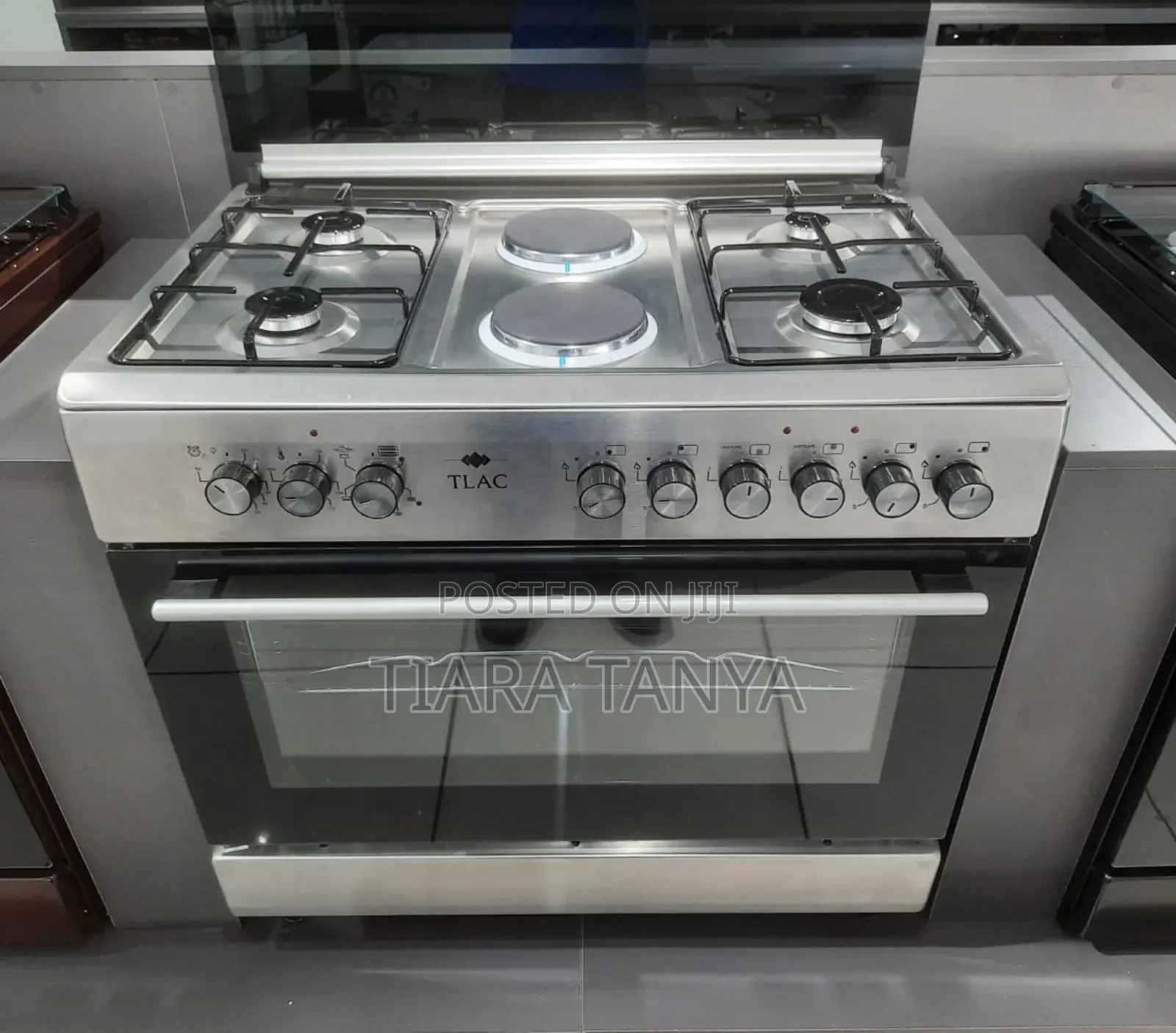Tlac 4 Gas+2 Electric Plate I Standing Cooker,90cm”60cm