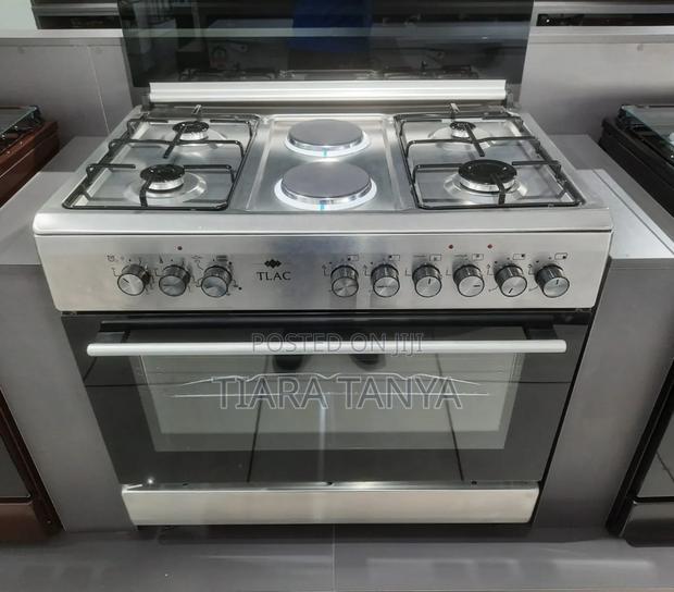 Tlac 4 Gas+2 Electric Plate I Standing Cooker,90cm”60cm