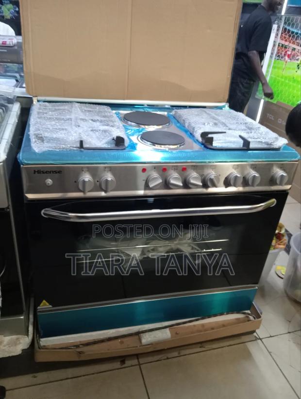 Hihisense 4 Gas+2 Electric Plate HF942GEES Cooker,90cm”60cm