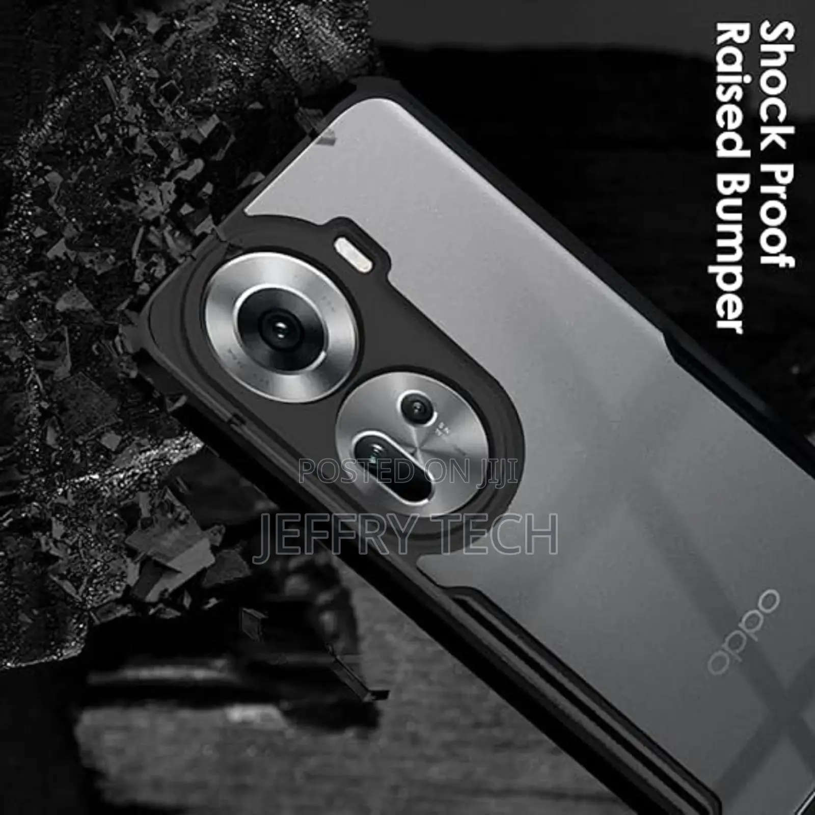Xunnd Transparent Back Cover Case for Oppo Reno 11 5G