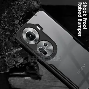 Xunnd Transparent Back Cover Case for Oppo Reno 11 5G