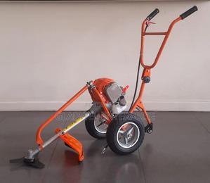 Hawkin Trolley Brush Cutter 2blade 4 Stroke - thumbnail 2