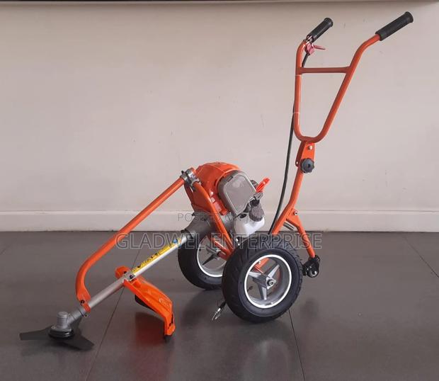 Hawkin Trolley Brush Cutter 2blade 4 Stroke - main view