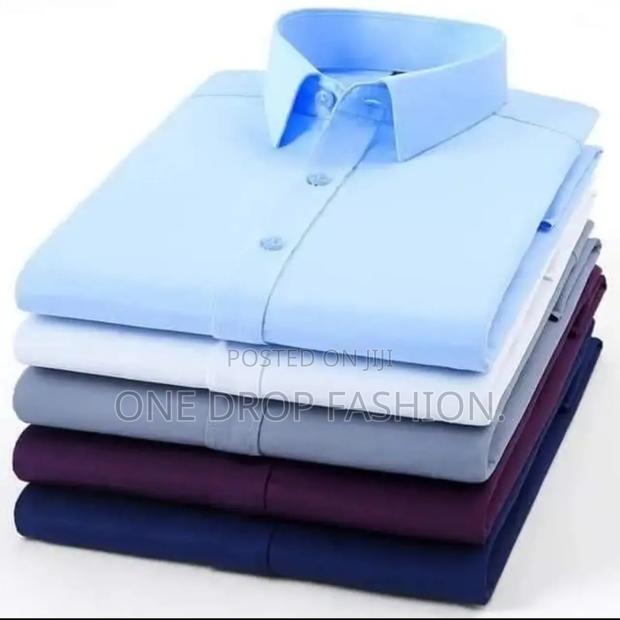 Pure Cotton Plain/Formal Shirts - thumbnail 2