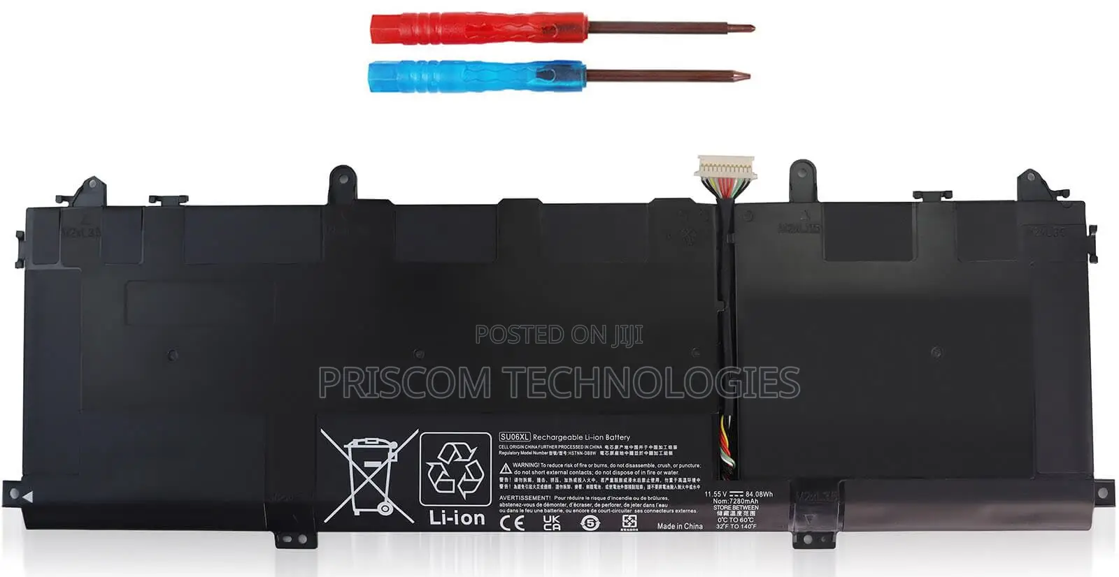 HP Spectre X360 15 Battery- SU06XL