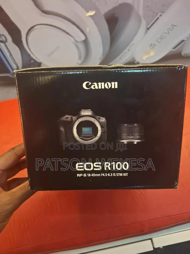 Canon Eos R100 Mirrorless Camera With 18-45mm Lens - thumbnail 3