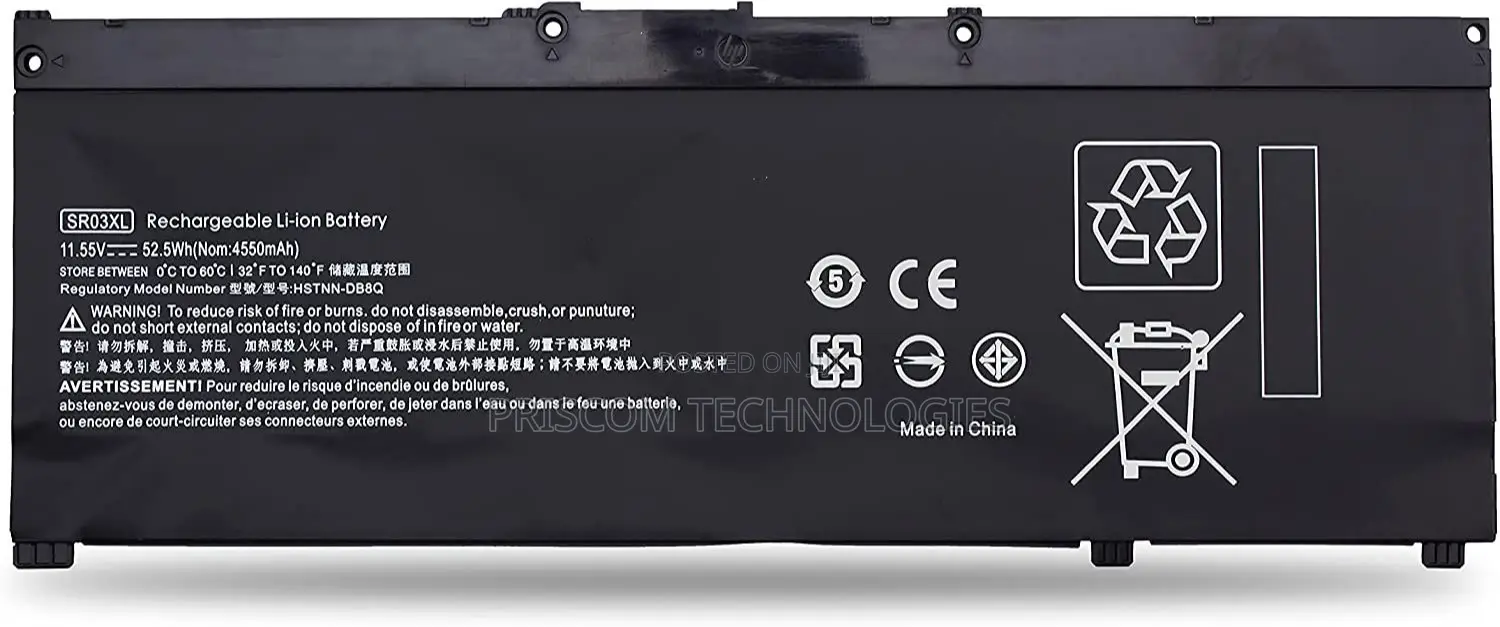 SR03XL For Pavilion 15-cx0000 15-cx0000tx 15-cx0001n Battery