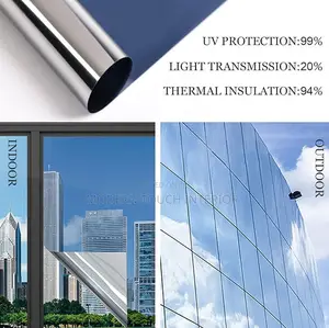 Functional One-Way Reflective Window Film