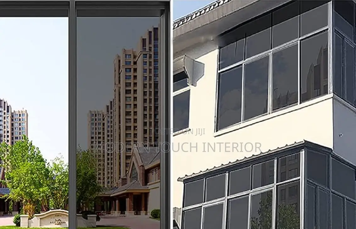 Protective One-Way Reflective Window Film