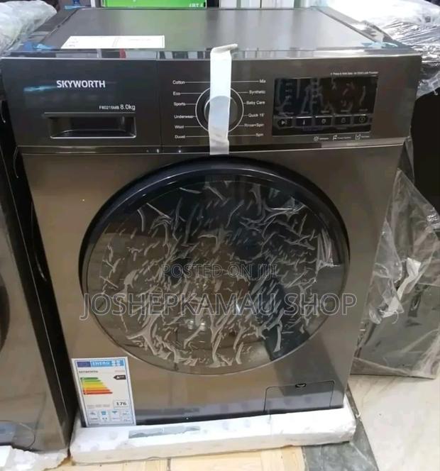 Skyworth 8kg Washing Machine Front Load - main view