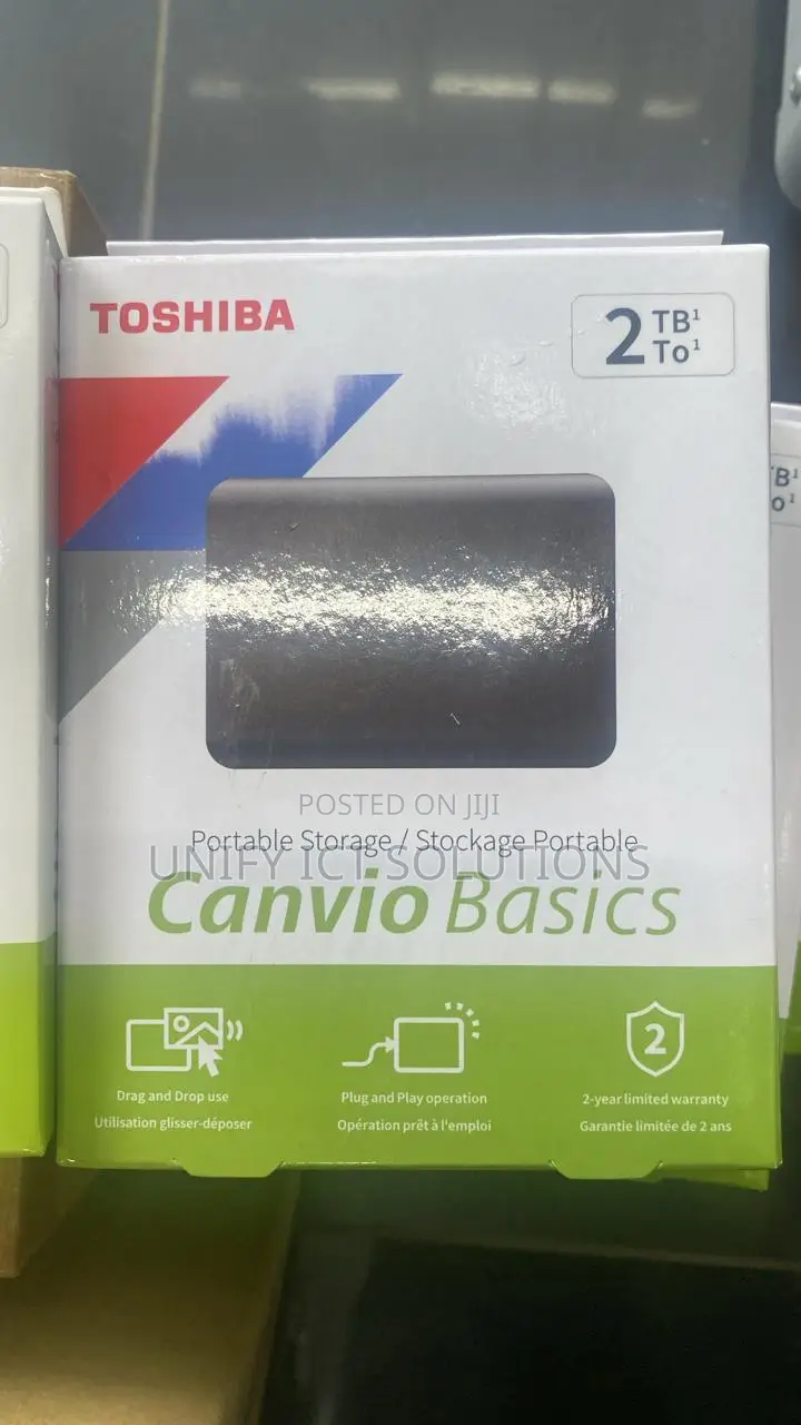 Toshiba Canvio Basics 2TB Portable Hard Drive