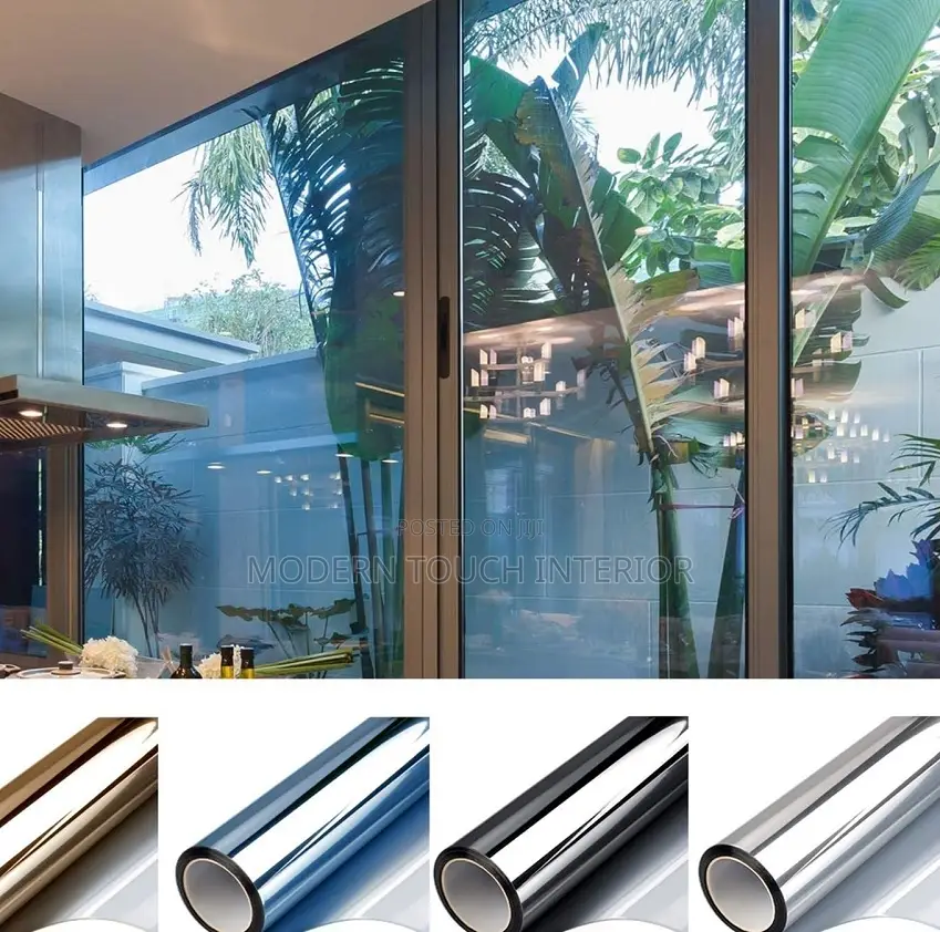 Light-Control One-Way Reflective Window Film
