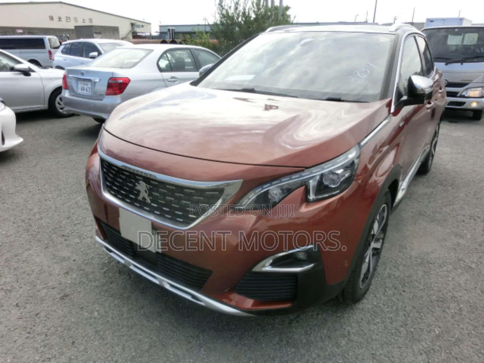Peugeot 3008 2018 Burgundy