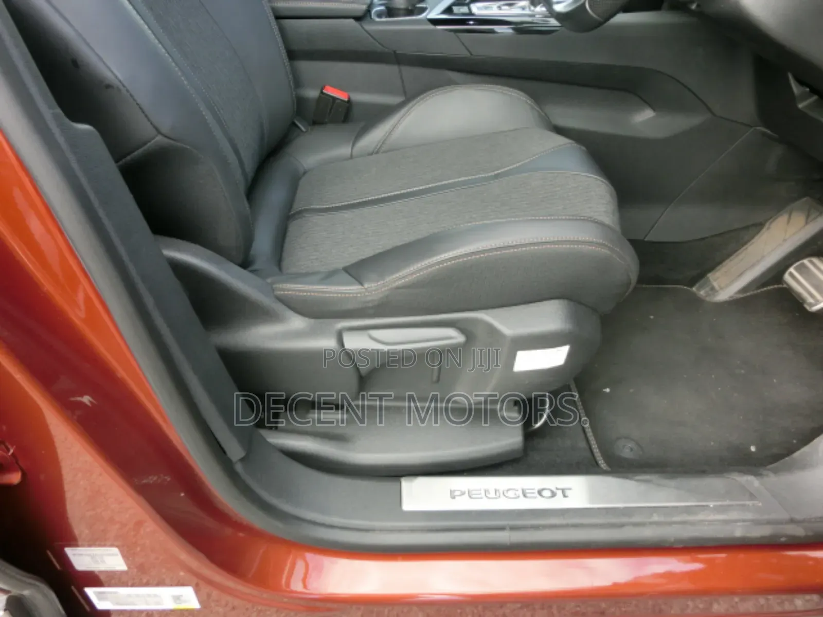 Peugeot 3008 2018 Burgundy