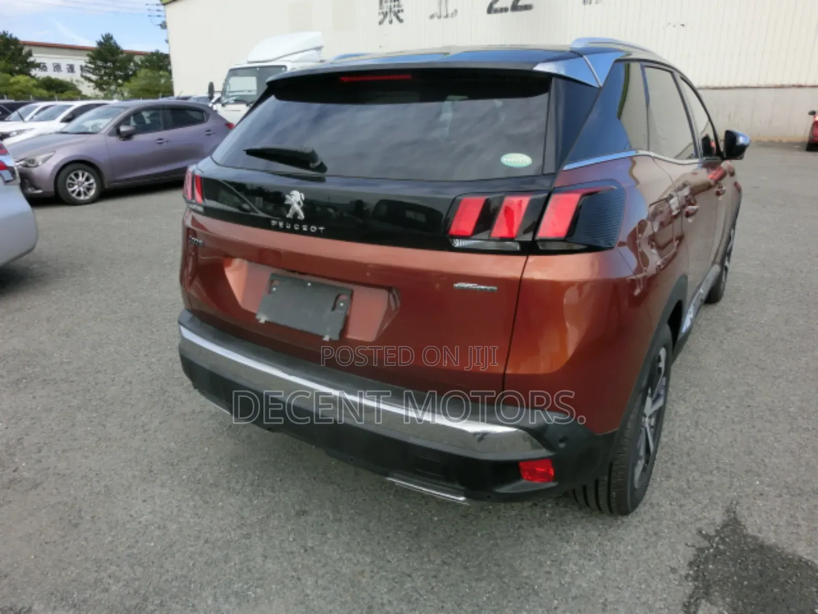 Peugeot 3008 2018 Burgundy