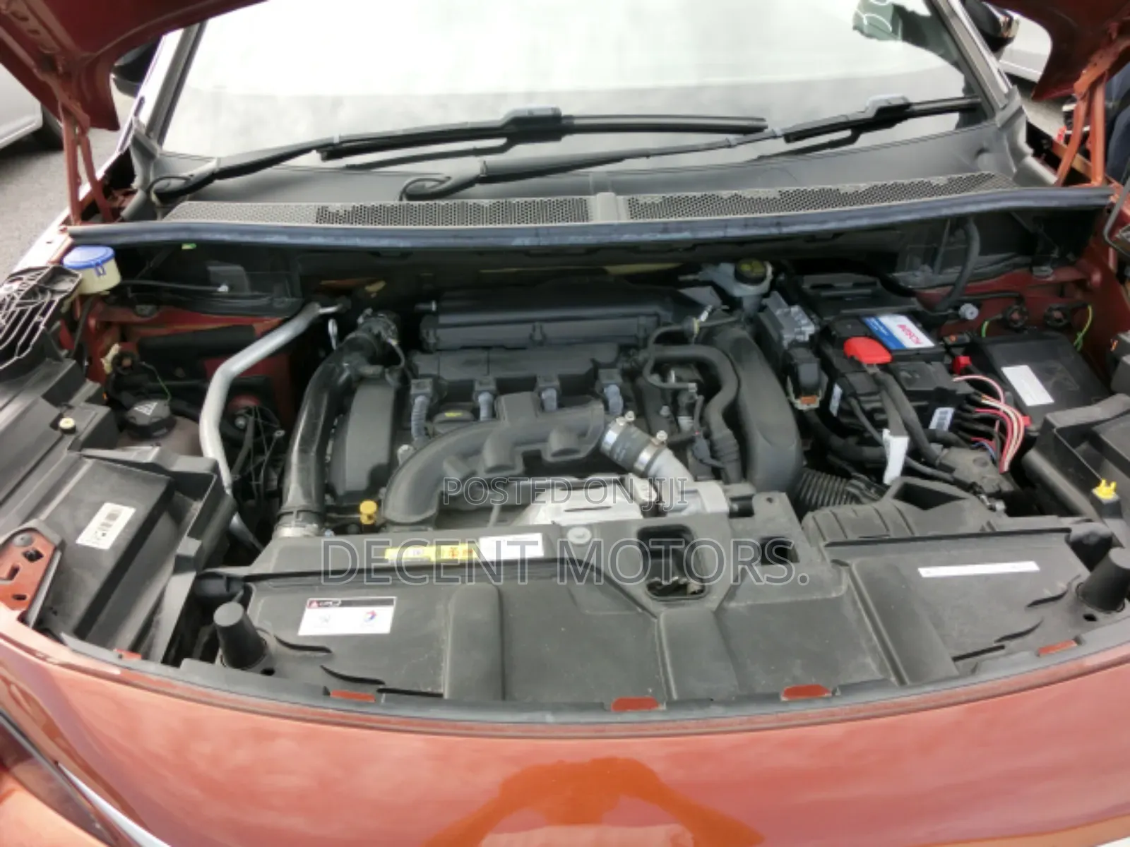 Peugeot 3008 2018 Burgundy
