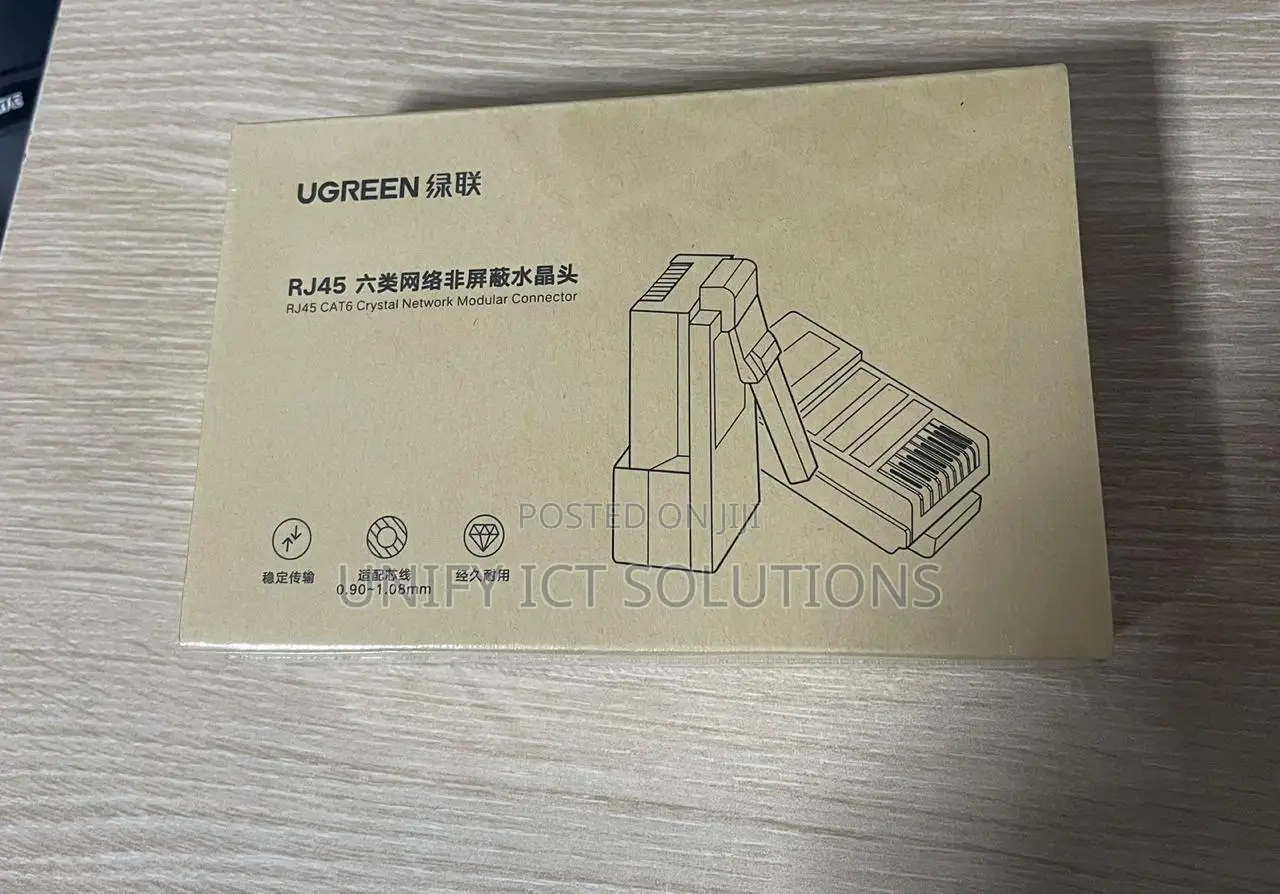 UGREEN Cat6 FTP RJ45 Modular Plugs 100-pack