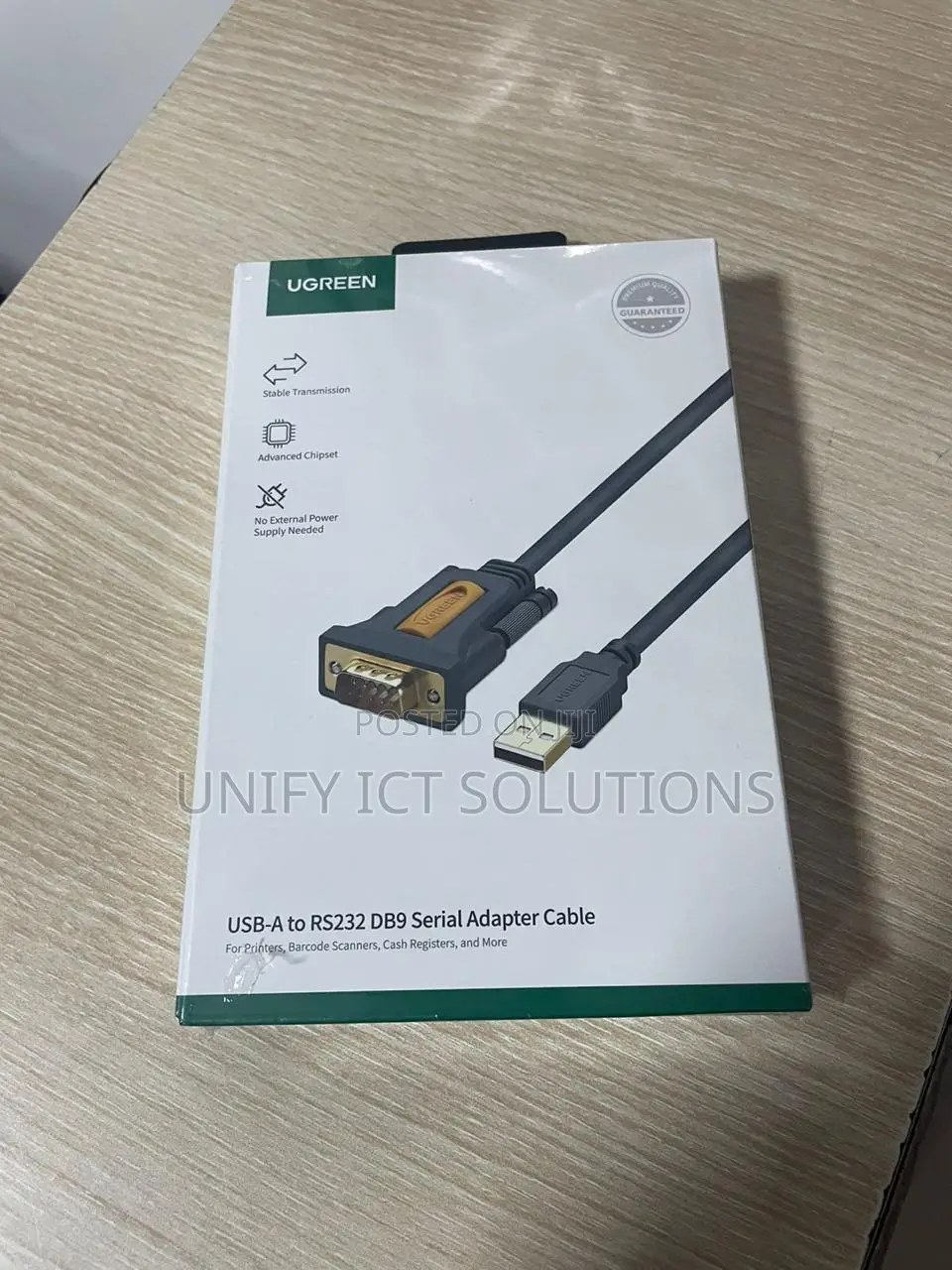Ugreen USB-A 2.0 to DB9 RS-232 Female Adapter Cable