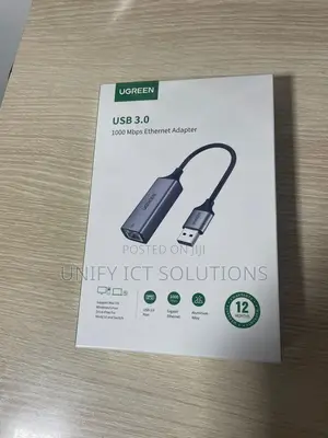 UGREEN USB 3.0 Hub (3 USB 3.0) With Gigabit Ethernet Adapter