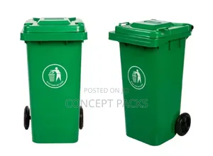 240L Wheelie Bin Plastic Dustbin