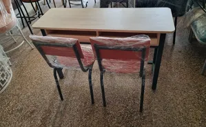 High Quality Double Locker for Kindergarten With Chairs