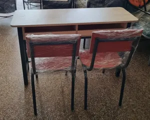 High Quality Double Locker for Kindergarten With Chairs